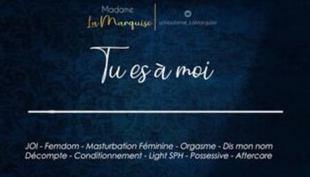 Tu es à moi [Audio porn JOI français]