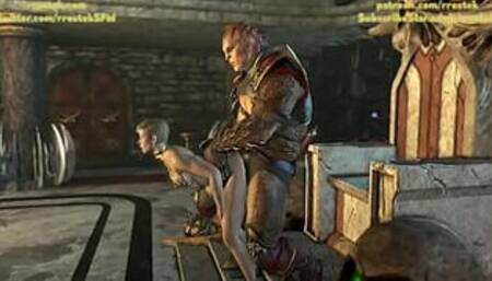 Shao Kahn's Concubine 3D Animation