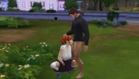 The Sims 4 Peeping Tina do Oral in nature