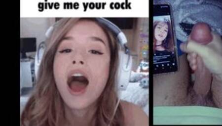 Hot Thicc Streamer P0kyname Fap Tribute - Try Not To Cum!!!!! She made me Explode In Cum