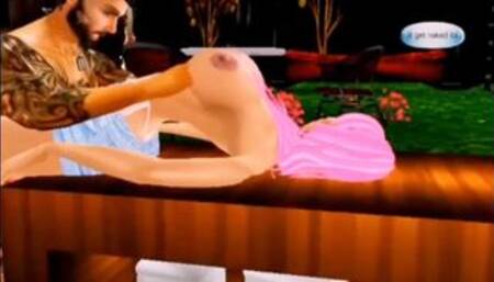 I let a random guy give me a nice boob massage