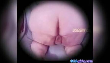 Suomalainen Ssbbw ratsastus ja imetys