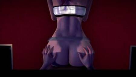 K/DA Akali invites behind stage