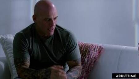 ADULT TIME - Nympho Teen Haley Spades Seduces Stepdad's Client By Masturbating In Front Of Him!