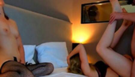 Please Fuck my Blonde BFF - Wife Watching Us