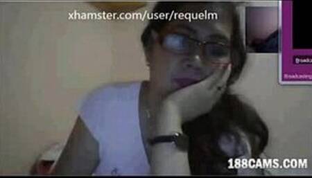 50 yo Anne Likes to Watch my Dick on Skype