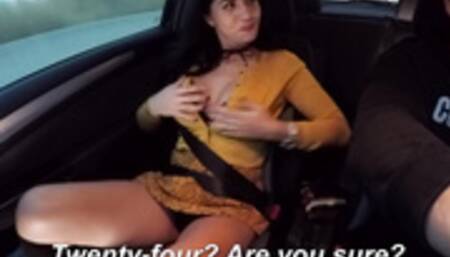 Cumlouder - Wild Sex In Car - Julia De Lucia
