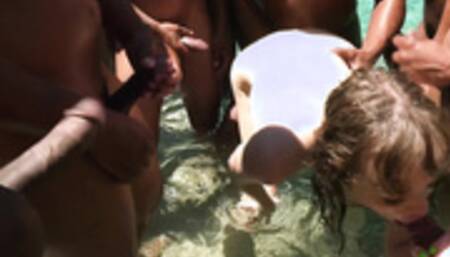 InterracialBlowbang - Aliya Brynn