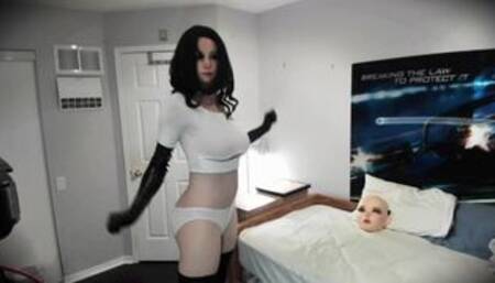 Nancy & Ely Pt1! Your rubber doll stepsister Nancy is ready to be played with!