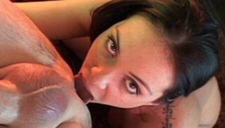 Busty Babe Alison Tyler Deepthroats, Rims Deep & Titty Fucks For A Big Facial
