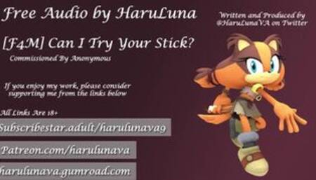 18+ Erotic Sonic Audio ft Sticks - Can I Try Your Stick?