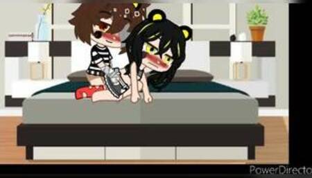 Los deseos de un oso dorado/gacha club/fnaf/historias de familia afton/cassidy x evan