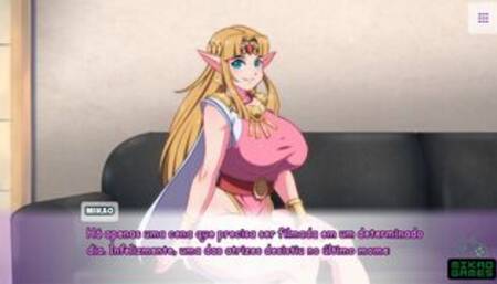 [Gameplay] WaifuHub ep 2 Entrevista com Zelda princesa elfa peituda