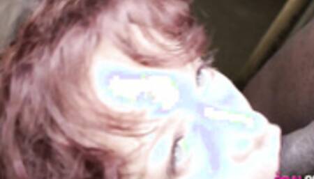 OralQueens - Dirty Slut Sucks Black Dick