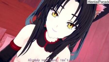 Kuroka Tojou get Pounded High School DxD Hentai