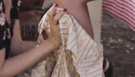 DevilsFilm - Charlotte Stokely and Maya Kendrick - Pret