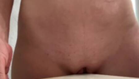 Horny Gym Mom Loves Corner Humping Her Sticky Pussy