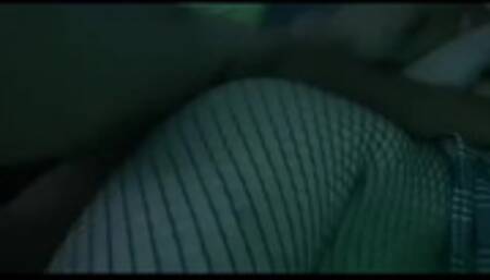 Ripping My GOTH GFS FISHNETS Apart for Easy Access