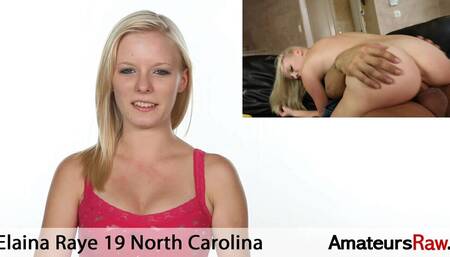 AmateursRaw - Elaine Raye