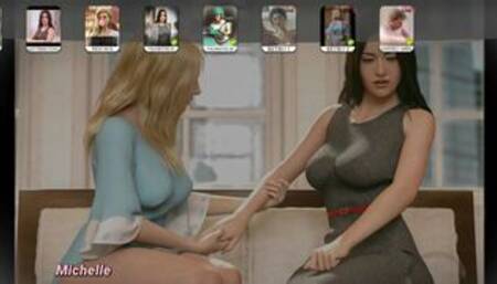 [Gameplay] Naughty 40 - Part 3 The Girl Seducing The Woman - By RedLady2K