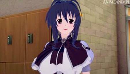 Fucking Akeno Himejima from Highschool DxD Until Creampie - Anime Hentai 3d Uncensored