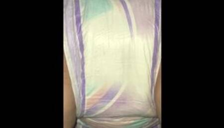 Wifey loves wetting her diaper for me