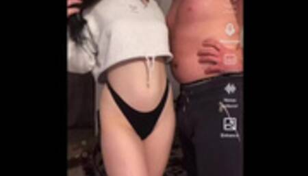 Hot babe and big cock Best ever tiktok NSFW transition ! Too hot not to watch !