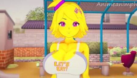 FIVE NIGHTS AT FREDDY'S CHICA HENTAI 3D UNCENSORED