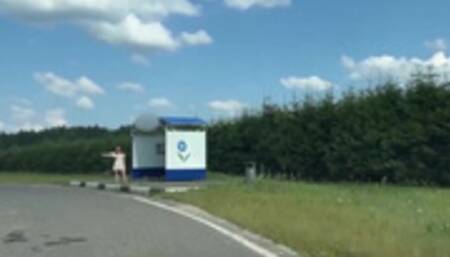 MILF Fellow Traveler Driven to Creampie