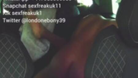 Taking her pussy car back seat London