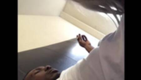 She wanted the dick on her lunch break!!!