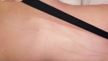 Getting filled by my mommy's strapon in the living room - Pulling my leash