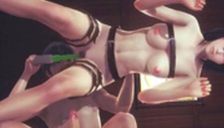 Attack on titans Hentai Mikasa compilation