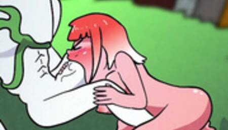 POV: Teen sucks Golem Cock! minecraft