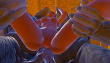 Two Furry Alien Fuck My Wife Double Anal