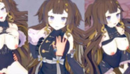 [Hentai Game Koikatsu! ]Have sex with Big tits Anya Melfissa.3DCG Erotic Anime Video.