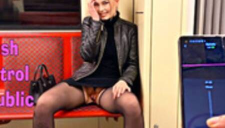 Public flashing and lush controlled by my girlfriend - MIMI CICA