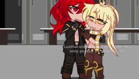 Aether convinced Diluc into a little fun