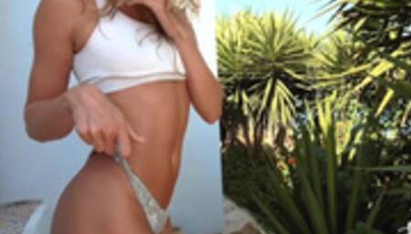 Outside Shower Fuck on Holidays - Amateur Couple LeoLulu