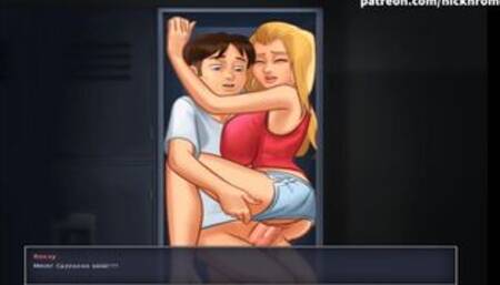 [Gameplay] Summertime Saga All Sex Scenes Roxxy Part 5 (Sub Italian)