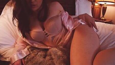 EDGING JOI - Young wife welcomes you home after work.