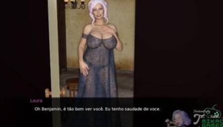 [Gameplay] My employees Family ep 2 Sexo com Esposa diante do Corno