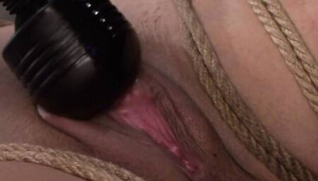 Becca Diamond is tightly tied up and dominated by a mistress