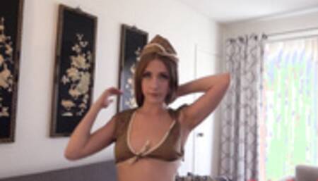 Audrey Hempburne 1 - She says 'Fucking come!' when she came - TripForFuck