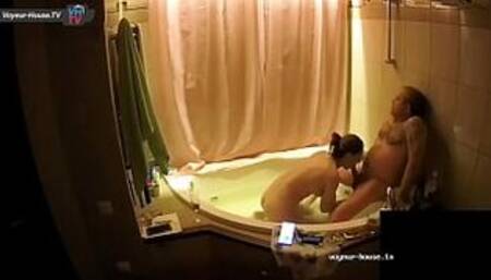Adult Couple Hot Jacuzzi