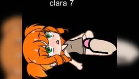 Futa Elizabeth Afton unaware fucks plushie Clara Afton