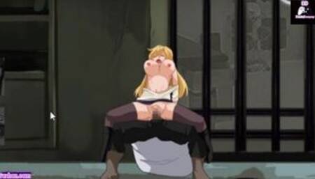 Sexy blonde girl have sex and have a lo of cum Hentai Games Galleries P4 With sound
