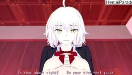 Full PoV Pounding Jeanne d'Arc Alter Fate GO Hentai