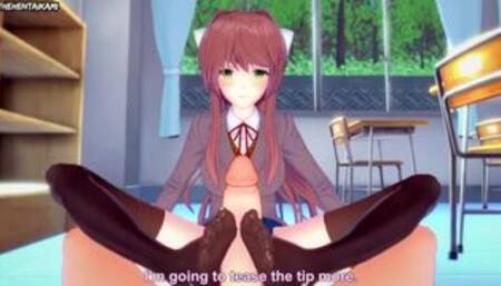 Hentai POV Feet Monika Doki Doki Literature Club!