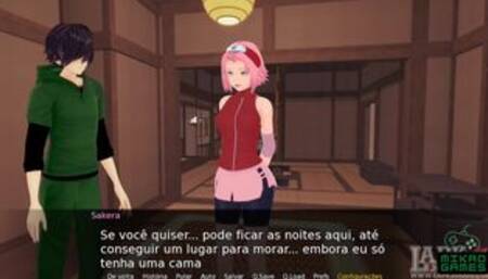 [Gameplay] Encontrei a Sakura e descobri como ela e Safada - Ninja Away ep 1